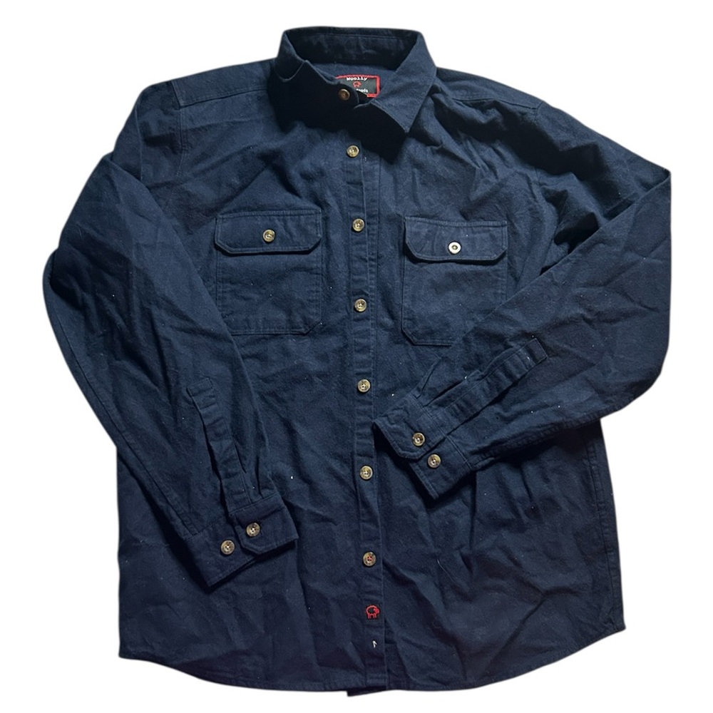 Woolly Men’s Large Tall Button Up